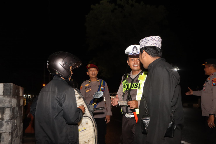Polres Tuban Intensifkan Patroli Malam Pastikan Pengesahan Warga Baru PSHT Aman
