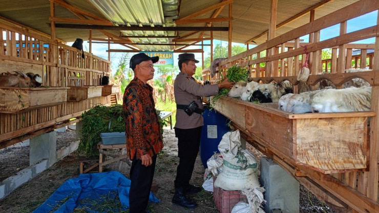 Kapolsek Krian Berharap Bhabinkamtibmas Berperan Optimal Wujudkan Ketahanan Pangan