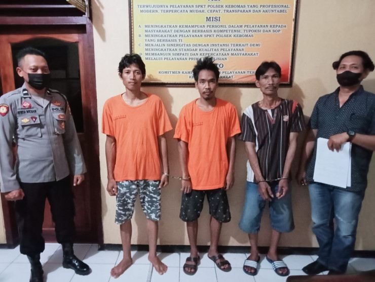 Polres Gresik Berhasil Amankan Tiga Tersangka Pencurian di Pergudangan Kebomas, Kerugian Capai 454 Juta