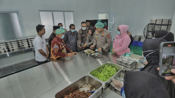 Polres Blitar Launching SPPG di Jimbe Wujudkan Dukungan Polri Terhadap Generasi Sehat