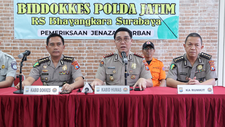 Tim DVI Polda Jatim Berhasil Identifikasi Lima Jenazah Korban KM Mutiara Sentosa II