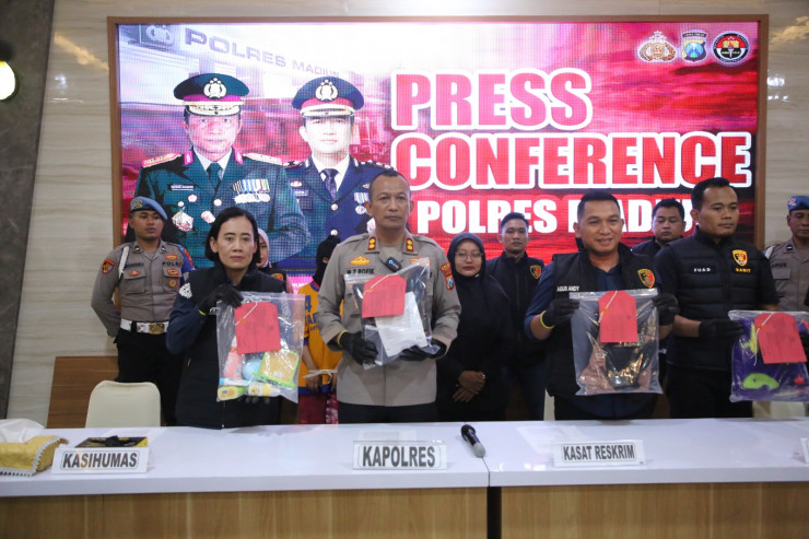 Polres Madiun Amankan Pasangan Kekasih Diduga Pembuang Bayi di Pilangkenceng