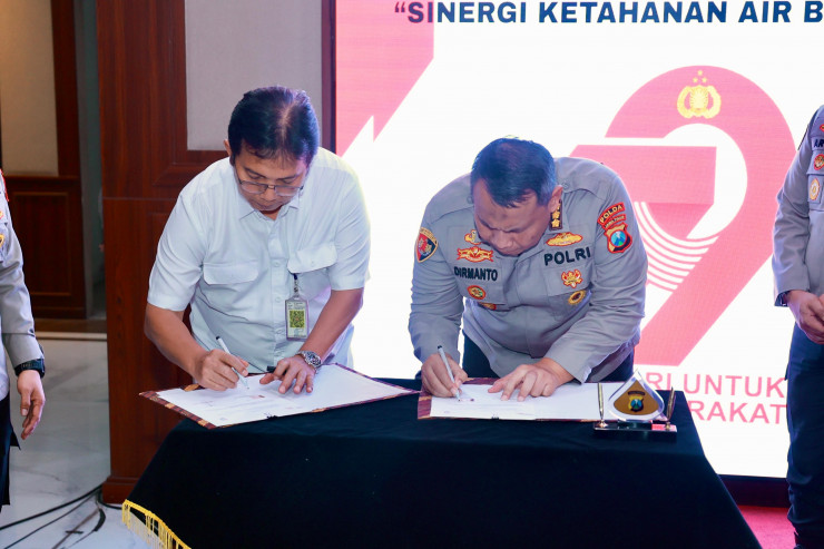 Kolaborasi Polda Jatim dan BBWS Brantas di Hari Bhayangkara ke -79: Bangun Sumur Bor Dukung Efisiensi Air dan Ketahanan Pangan