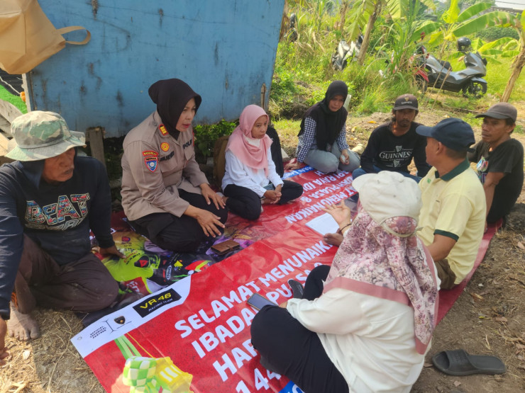 Kanit Binmas Polsek Gedangan Optimalkan Tanaman Jagung di Desa Punggul