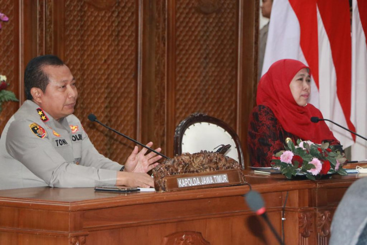 Polda Jatim Bersama Pemprov Jawa Timur Gelar Rakor Bahas Laka Perlintasan Kereta Api