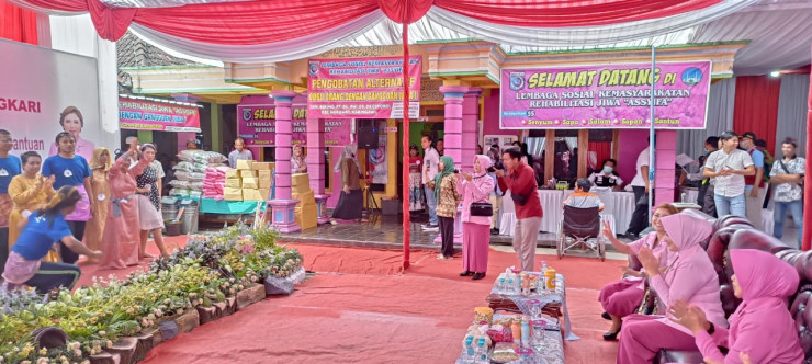 PD Bhayangkari Jatim Bantu Pengobatan ODGJ di Panti Assyifa Ngawi