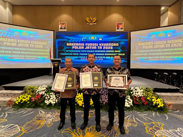 IKPA Sempurna, Polres Bojonegoro Raih 3 Penghargaan dari Kapolri dan Dirjen Perbendaharaan Jatim