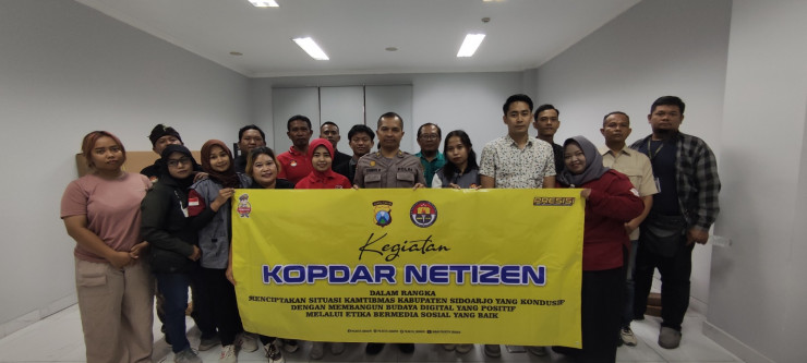 Humas Polresta Sidoarjo Ajak Masyarakat Bijak Bermedsos di Tengah Situasi Kamtibmas Saat Ini