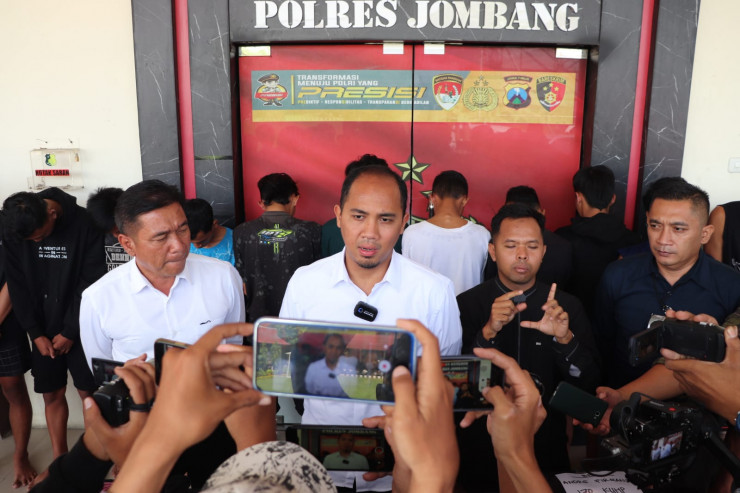 Polres Jombang Sudah Tetapkan Lima Tersangka dari 13 Orang Perguruan Silat yang Berbuat Onar